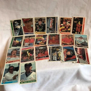 Vintage Race Cars / Car Racers Card Lot 20 Pieces